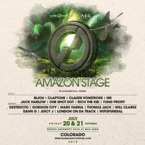 Amazon Stage at Global Dance Festival 2018
