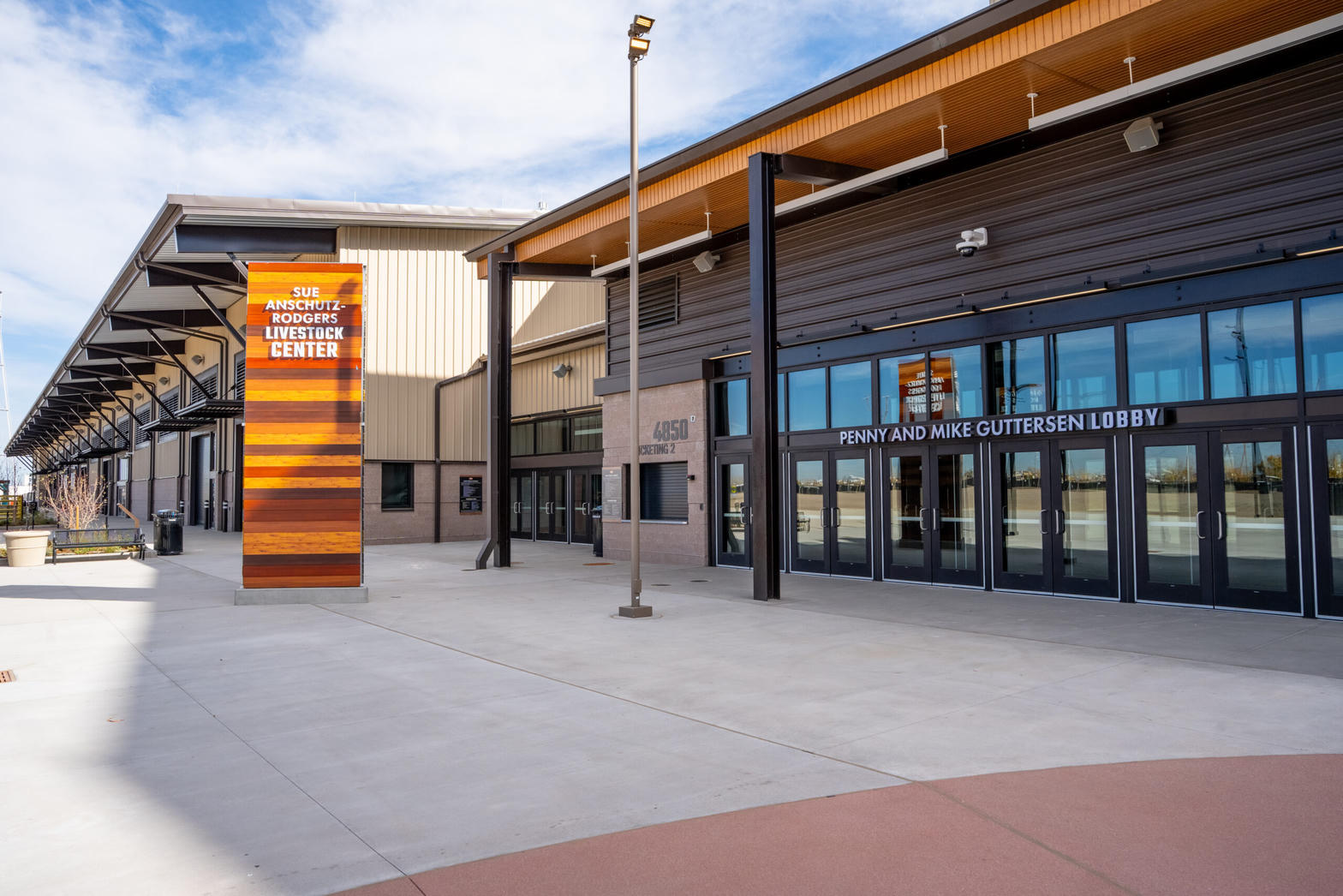 LVC Festival Grounds exterior, Sue Anschutz-Rodgers Livestock Center