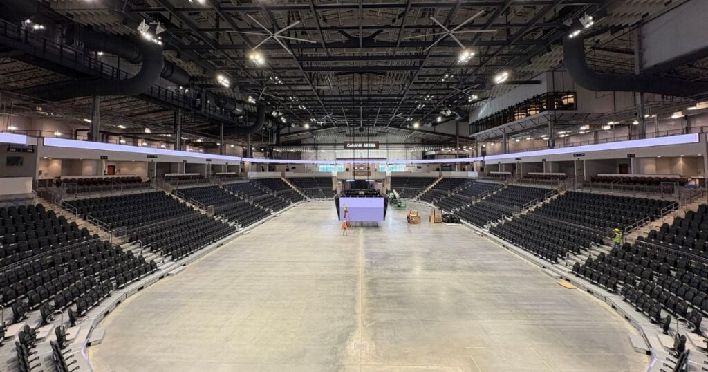 CoBank Arena inside LVC Festival Grounds